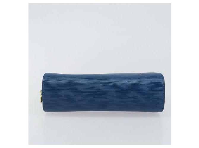 LOUIS VUITTON Pochette Dauphine GM Epi Blu M48435 LV Auth 144943 - vista 7