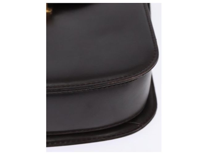 Gucci Borsa a Spalla in Pelle Marrone Oro Auth BA6440 D'oro - vista 15