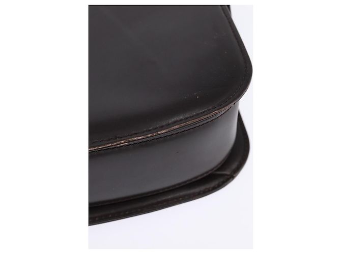 Gucci Borsa a Spalla in Pelle Marrone Oro Auth BA6440 D'oro - vista 17