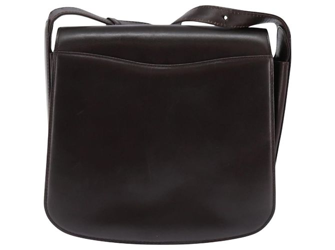 Gucci Borsa a Spalla in Pelle Marrone Oro Auth BA6440 D'oro - vista 2