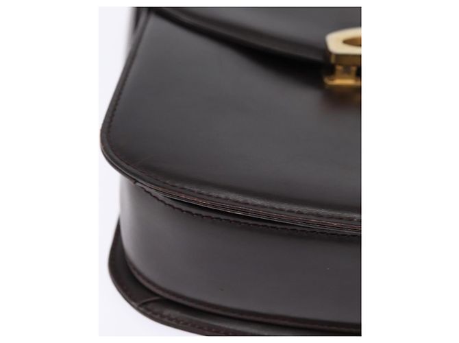 Gucci Borsa a Spalla in Pelle Marrone Oro Auth BA6440 D'oro - vista 8