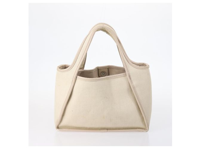 Autre Marque Borsa Stella MacCartney GIVENCHY BALLY in tela e suede 3Set Blu Beige Auth BA6093 Blu navy - vista 3