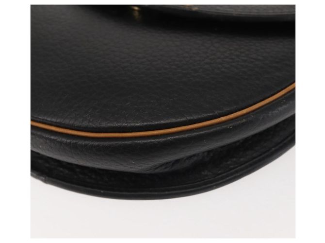 Borsa a Spalla Christian Dior in Pelle Nera e Oro Auth BA6321 Nero D'oro - vista 15
