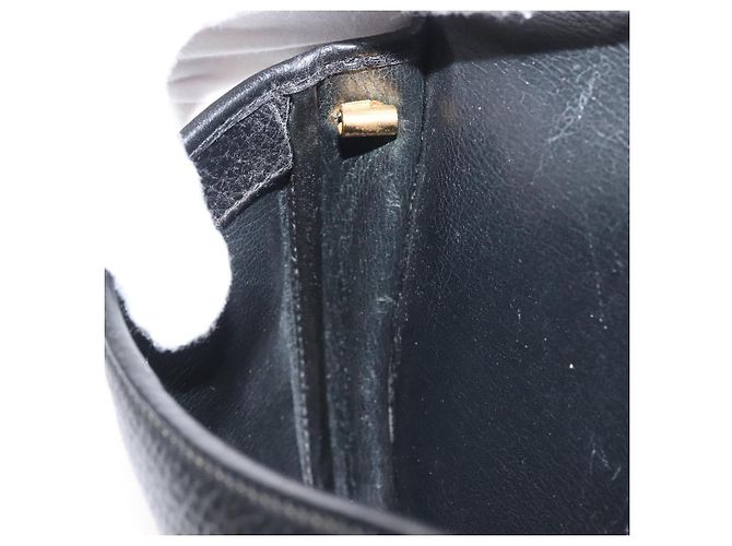 Borsa a Spalla Christian Dior in Pelle Nera e Oro Auth BA6321 Nero D'oro - vista 19