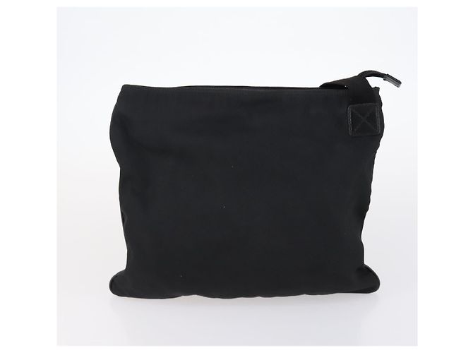 Borsa a Spalla Gucci Bamboo Jackie Nylon 6Set Nera Auth bs29393 Nero - vista 18
