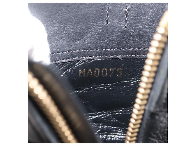 Stivaletti LOUIS VUITTON in Pelle Suhari 34 1/2 Nero Oro LV Auth 143282 D'oro - vista 39