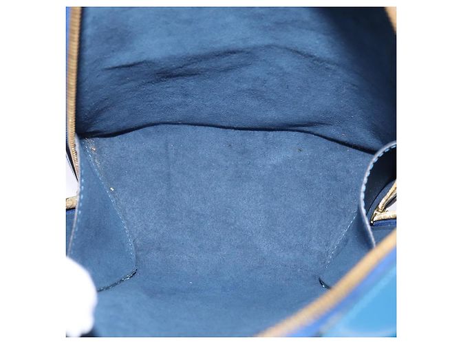 LOUIS VUITTON Epi Mabillon Backpack Blue M52235 LV Auth 141956 - view 10