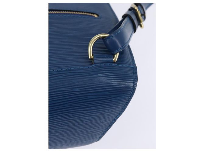 LOUIS VUITTON Epi Mabillon Backpack Blue M52235 LV Auth 141956 - view 17