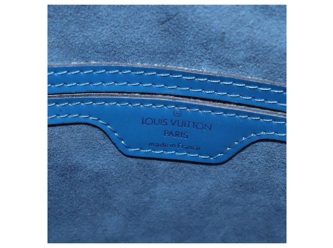 LOUIS VUITTON Epi Mabillon Backpack Blue M52235 LV Auth 141956 - view 18