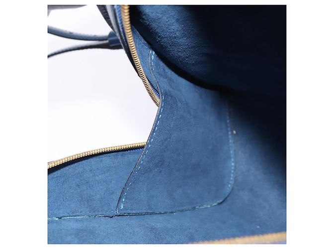 LOUIS VUITTON Epi Mabillon Backpack Blue M52235 LV Auth 141956 - view 20