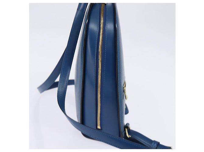 LOUIS VUITTON Epi Mabillon Backpack Blue M52235 LV Auth 141956 - view 3