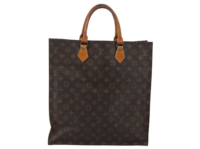 LOUIS VUITTON Borsa Sac Plat Monogram M51140 LV Auth bs29660 Monogramma - vista 13