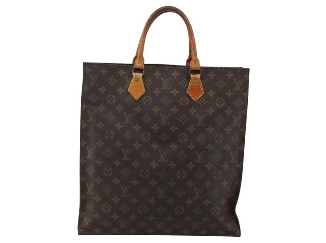 LOUIS VUITTON Borsa Sac Plat Monogram M51140 LV Auth bs29660 Monogramma - vista 2
