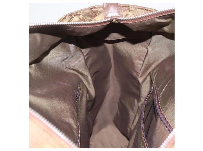 CHANEL Nuova Borsa Tote da Viaggio Nylon Khaki CC Auth 143817 Cachi - vista 21