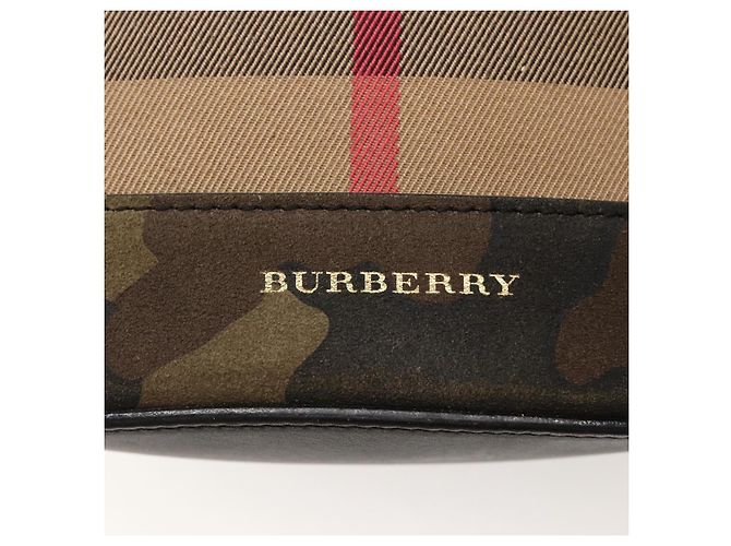 Burberry Nova Check Tote Bag Canvas Beige Gold Auth 143198 Golden - Ansicht 17