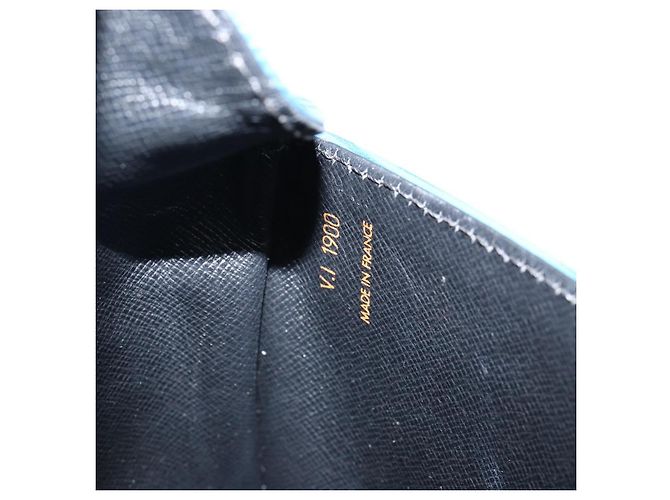 LOUIS VUITTON Epi Saint Cloud GM Schultertasche Toledo Blau M52195 LV Auth 143462 - Ansicht 12
