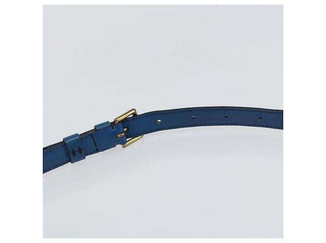 LOUIS VUITTON Epi Saint Cloud GM Schultertasche Toledo Blau M52195 LV Auth 143462 - Ansicht 8