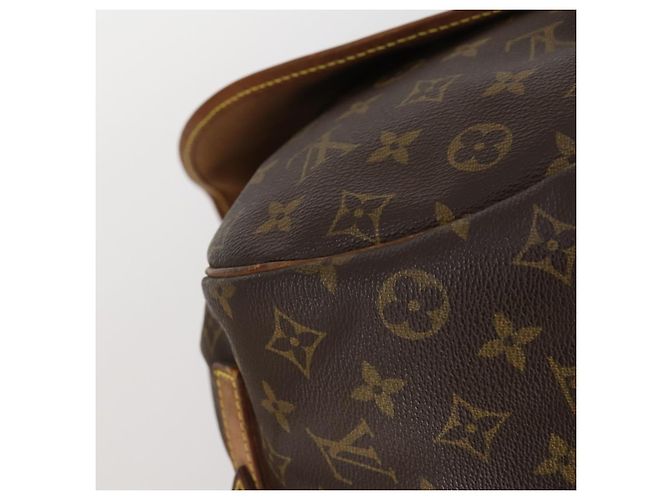 LOUIS VUITTON Borsa a Spalla Monogram Saumur 35 M42254 LV Auth gh978 Monogramma - vista 15