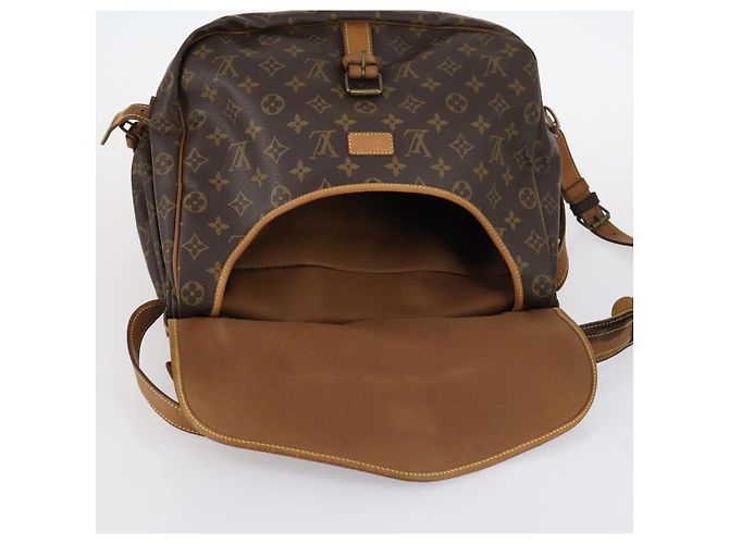 LOUIS VUITTON Borsa a Spalla Monogram Saumur 35 M42254 LV Auth gh978 Monogramma - vista 22