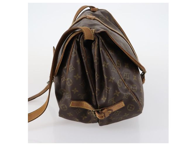 LOUIS VUITTON Borsa a Spalla Monogram Saumur 35 M42254 LV Auth gh978 Monogramma - vista 3