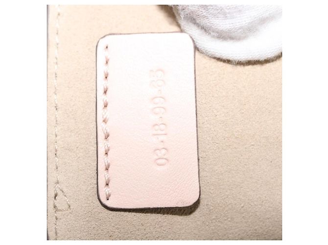 Chloé Borsa a Spalla Chloe Fay in Pelle Scamosciata Rosa Auth BA6828 - vista 12