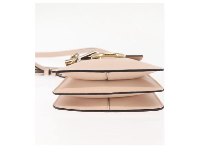 Chloé Borsa a Spalla Chloe Fay in Pelle Scamosciata Rosa Auth BA6828 - vista 5