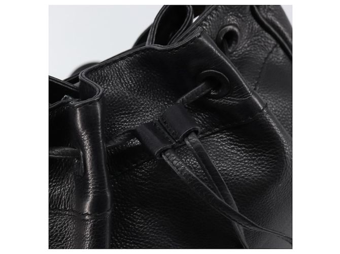 Autre Marque Sac à épaule en cuir noir et or Auth bs29943 de BOTTEGA VENETA Doré - vue 17