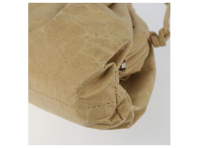 Autre Marque BOTTEGA VENETA Die Pouch Schultertasche aus Leder Beige Auth bs29939 - Ansicht 9