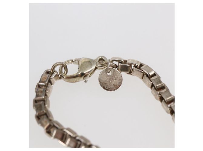Autre Marque Bracciale veneziano TIFFANY&Co. in argento Ag925 Auth SW1663 - vista 5