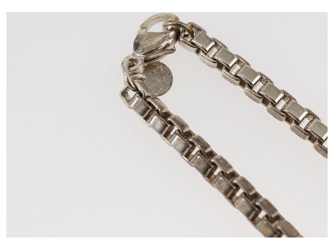 Autre Marque Bracciale veneziano TIFFANY&Co. in argento Ag925 Auth SW1663 - vista 8