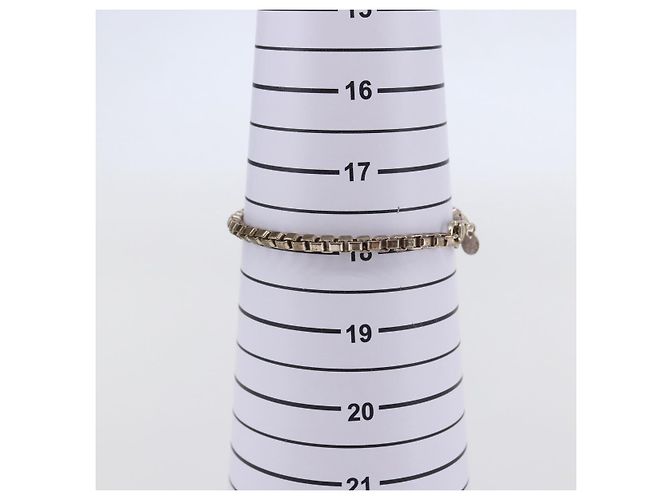 Autre Marque Bracciale veneziano TIFFANY&Co. in argento Ag925 Auth SW1663 - vista 9