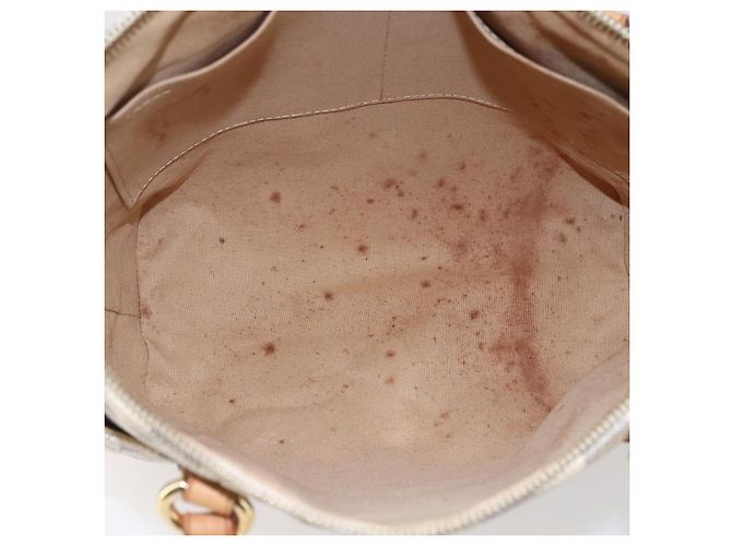 LOUIS VUITTON Borsa Tote Totally PM Damier Azur N41280 LV Auth 147355 - vista 10