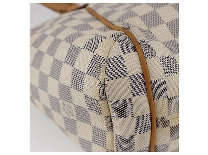 LOUIS VUITTON Borsa Tote Totally PM Damier Azur N41280 LV Auth 147355 - vista 14