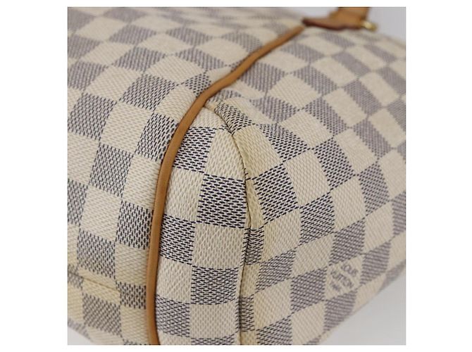 LOUIS VUITTON Borsa Tote Totally PM Damier Azur N41280 LV Auth 147355 - vista 15