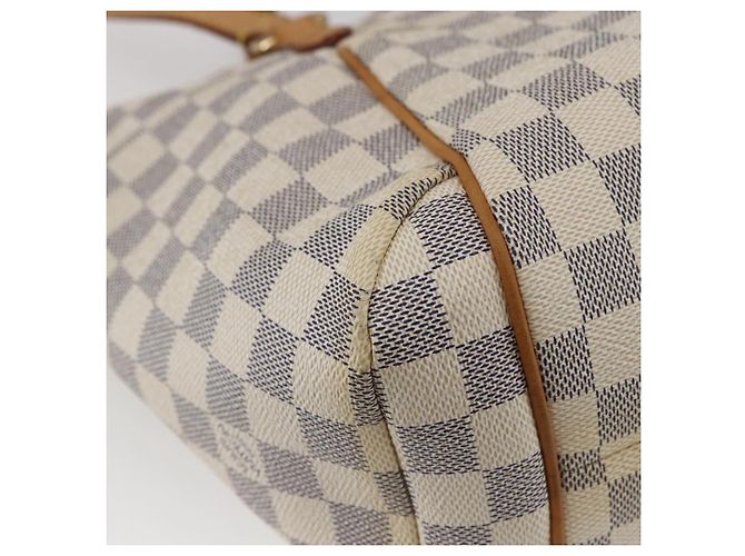 LOUIS VUITTON Borsa Tote Totally PM Damier Azur N41280 LV Auth 147355 - vista 16
