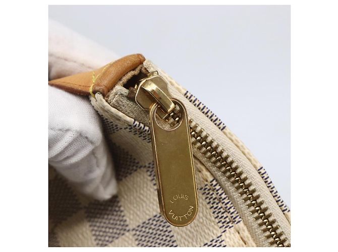 LOUIS VUITTON Borsa Tote Totally PM Damier Azur N41280 LV Auth 147355 - vista 18