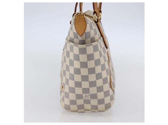 LOUIS VUITTON Borsa Tote Totally PM Damier Azur N41280 LV Auth 147355 - vista 3