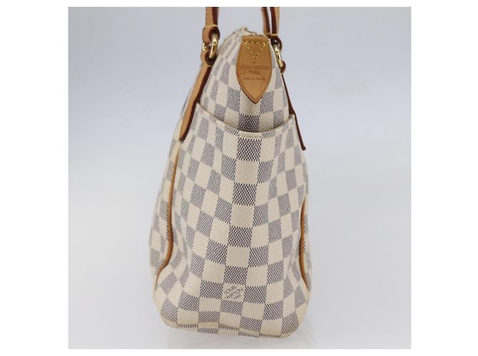 LOUIS VUITTON Borsa Tote Totally PM Damier Azur N41280 LV Auth 147355 - vista 4