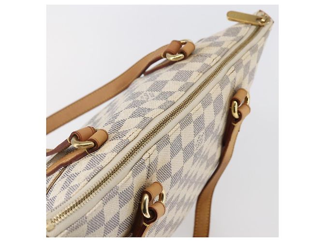 LOUIS VUITTON Borsa Tote Totally PM Damier Azur N41280 LV Auth 147355 - vista 6