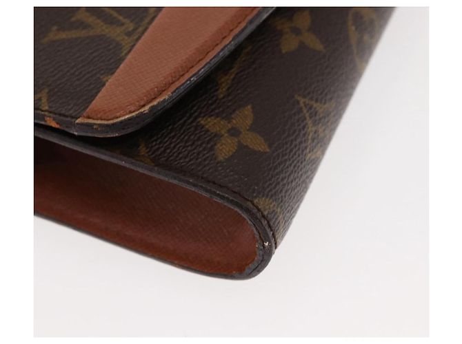 LOUIS VUITTON Borsa a Spalla Monogram Bordeaux 24 M51798 LV Auth BA6495 Monogramma - vista 14