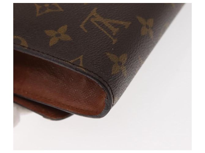 LOUIS VUITTON Borsa a Spalla Monogram Bordeaux 24 M51798 LV Auth BA6495 Monogramma - vista 16