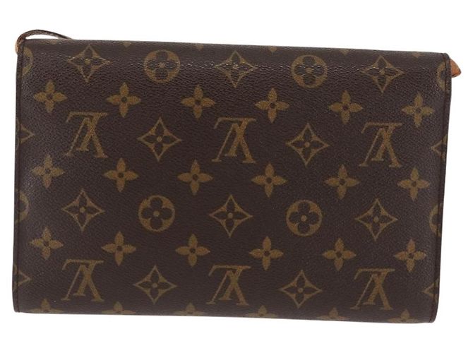 LOUIS VUITTON Borsa a Spalla Monogram Bordeaux 24 M51798 LV Auth BA6495 Monogramma - vista 2