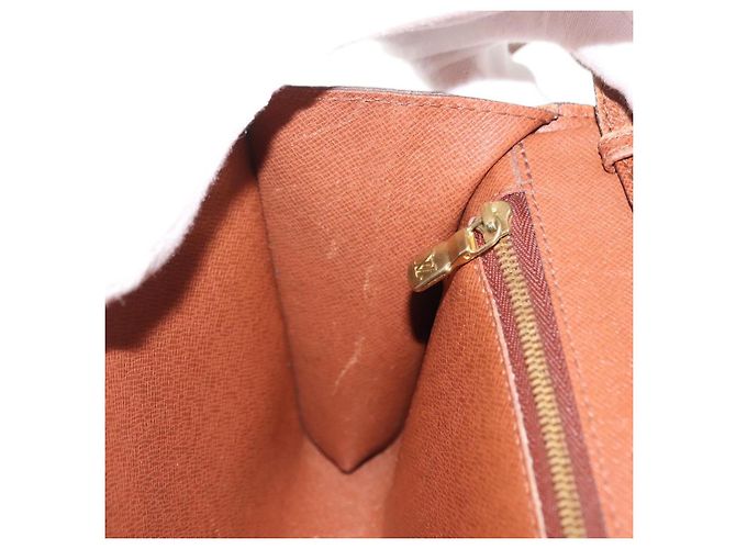 LOUIS VUITTON Borsa a Spalla Monogram Bordeaux 24 M51798 LV Auth BA6495 Monogramma - vista 22