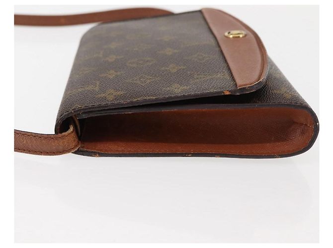 LOUIS VUITTON Borsa a Spalla Monogram Bordeaux 24 M51798 LV Auth BA6495 Monogramma - vista 4
