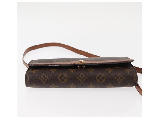LOUIS VUITTON Borsa a Spalla Monogram Bordeaux 24 M51798 LV Auth BA6495 Monogramma - vista 5