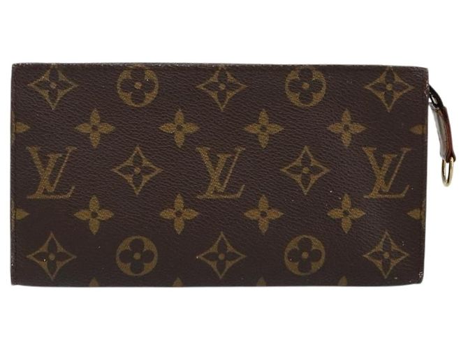 Bucket LOUIS VUITTON Monogramma Secchiello GM Pochette Accessorio LV Auth hk3153 - vista 13