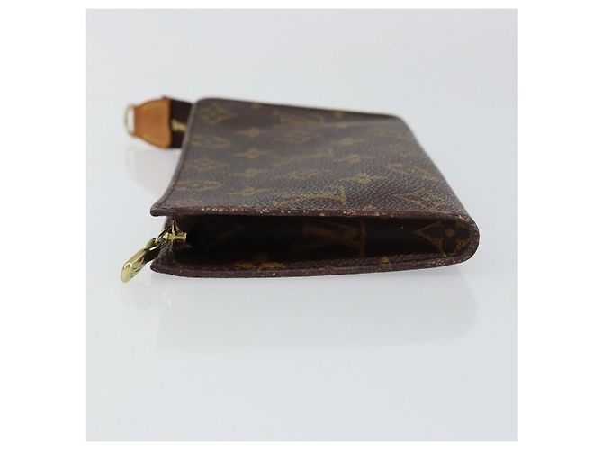Bucket LOUIS VUITTON Monogramma Secchiello GM Pochette Accessorio LV Auth hk3153 - vista 4