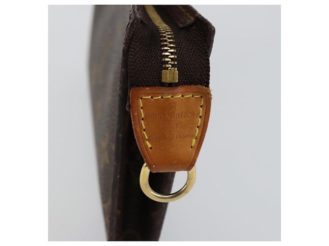 Bucket LOUIS VUITTON Monogramma Secchiello GM Pochette Accessorio LV Auth hk3153 - vista 8
