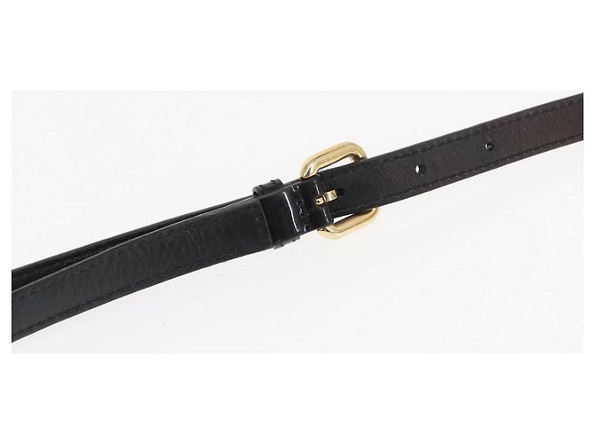 Borsa a Spalla Vala in Nylon Smaltato Nero Auth BA6793 di Salvatore Ferragamo - vista 8