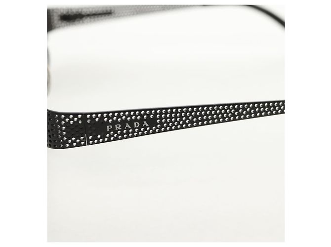 Occhiali da sole PRADA metallo Nero SPR511 Auth 150604V - vista 16